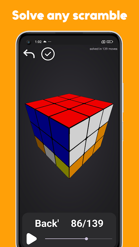 CubeGenie: Rubik's Cube Solverのおすすめ画像2