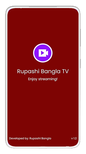 Android application Rupashi Bangla - Live TV screenshort