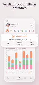Screenshot 4 Lactancia y Baby tracker Erby android