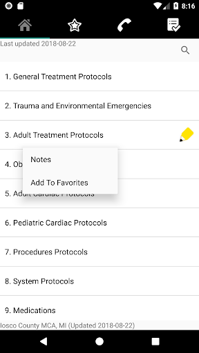 Iosco County EMS Screen 2