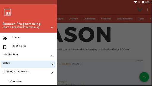 Learn Reason Programming Screen 3