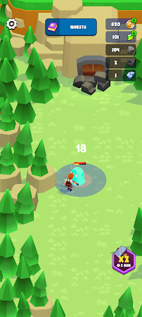 Game screenshot Highland Rush: idle mine RPG apk download