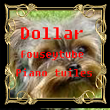 Dollar Fousey Dog Piano Tuile icon