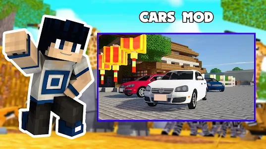 Carros e veículos no Minecraft