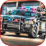 Crime City Police Car Driver icon