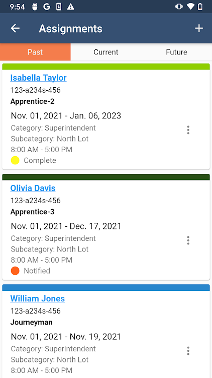Workforce Planning - 1.4.1 - (Android)