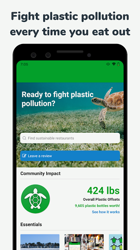 Android application PlasticScore screenshort