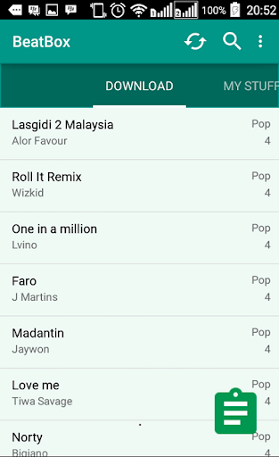 Naija BeatBox Screen 2