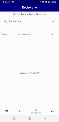Android application souk dzair screenshort