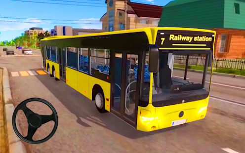 Offroad Bus Drive: Bus Game 3D apktram screenshots 5