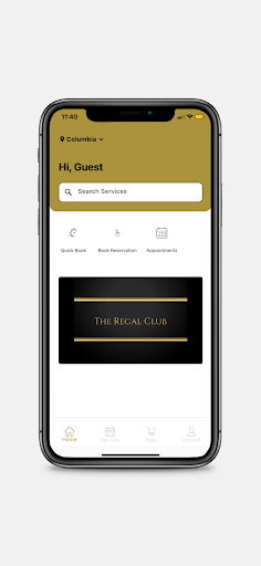 Android application Regal Lounge screenshort