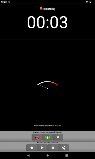 Screenshot Audiosdroid Audio Studio