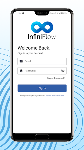 Android application InfiniFlow screenshort