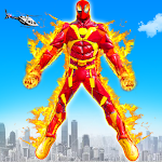 Cover Image of Download Fire Hero Robot Gangster Crime  APK