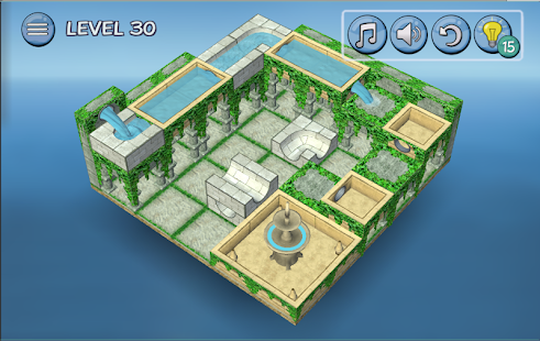 Flow Water Fountain 3D Puzzle 1.3 APK screenshots 18