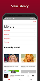 IOS Music Player 3.6 APK screenshots 2