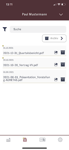 AURETAS Screen 3
