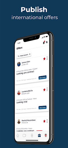myRookie - Scouting app Screen 2