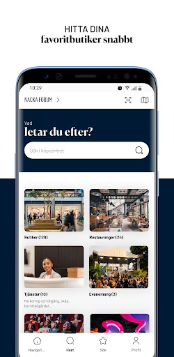 Nacka Forum Screen 2