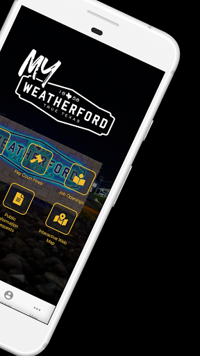 myWeatherford Screen 2