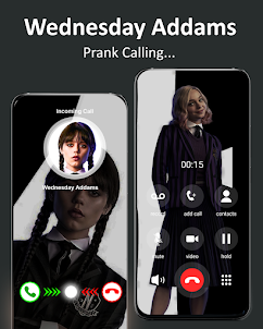 Wednesday Addams Call Prank