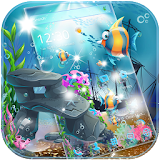 Sea Water Aquarium Theme icon