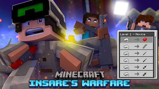 InSaRe's Warfare Mod Minecraft