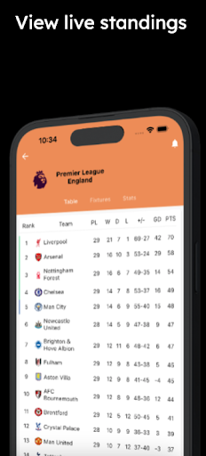 TFoot Total Football - Scores Screenshot 4 - AppWisp.com