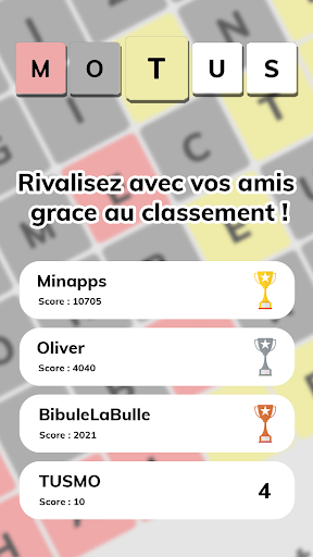 MOTUS - 1 Jour 4 Mots Screen 3