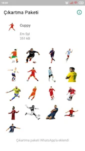 Footballer Stickers