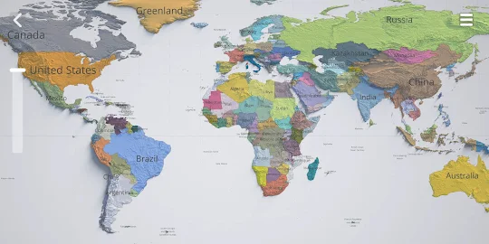 Mapa mundial Explorador