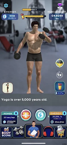 Idle Workout ! - Screenshot 1