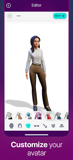 AvatarCreator - Avatar Creator Screen 3