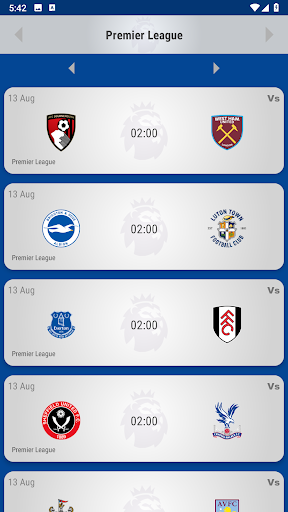 Chelsea FC Fan App Screen 3