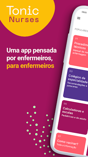Android application Tonic Nurses screenshort