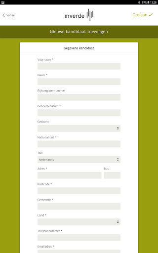Brevetteringsapp Inverde Screen 2