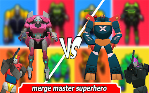 Merge Master Superhero Robot