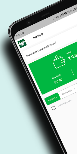 Android application FigoApp Partner screenshort