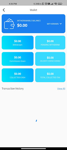 Arcitech Vendor App Screen 2