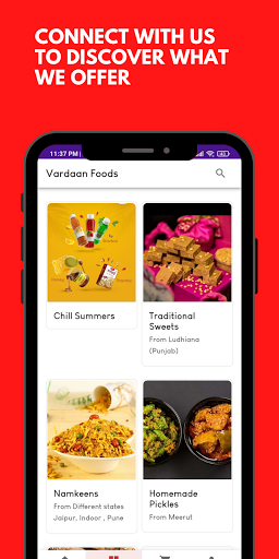 Vardaan Foods : Indias taste Screen 3
