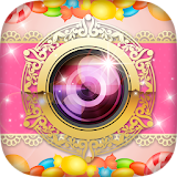 Sweet candy selfie camera plus icon