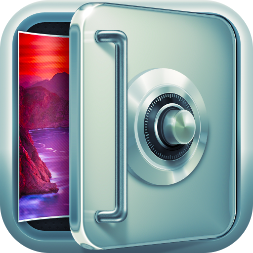 Logo photo vaulty - gallery lock, g