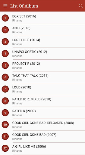 All Rihanna Songs Lyrics التطبيقات على Google Play