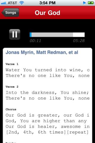 WorshipTeam.com Screen 3