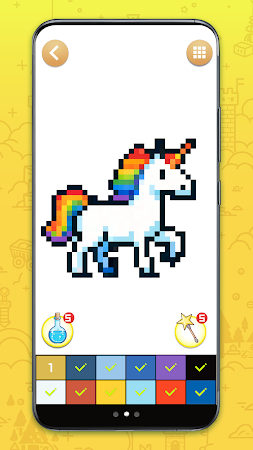 Game screenshot PaintBit: Color By Number mod apk