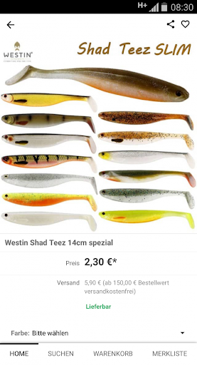 VF Angelsport Online Shop Screen 3