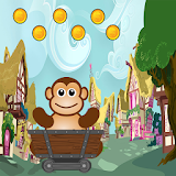 Monkey Coins trolley icon
