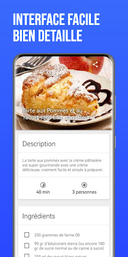 Recettes Régime Screen 3