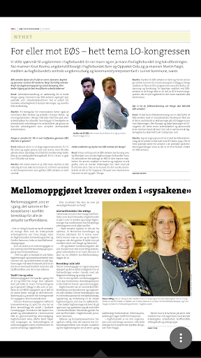 Fagforbundet OSS tillitsvalgte Screen 2