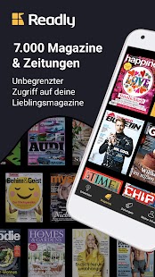 Readly Magazine und Zeitungen Screenshot